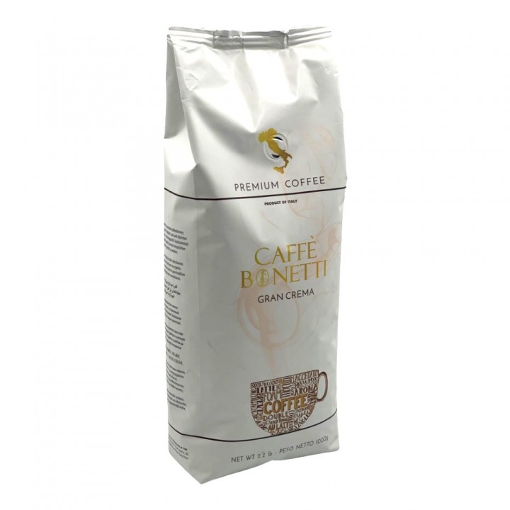 Кофе в зернах Gran Crema, 1 кг, Caffe Bonetti