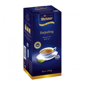 Чай черный пакетированный Дарджилинг, 25х1.75 г, Messmer