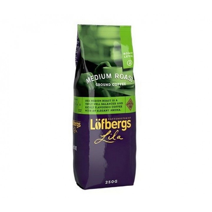 Кофе молотый Medium Roast, 250 г, Lofbergs