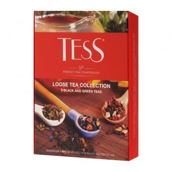 Коллекция листового чая 9 видов, 350 г, Tess