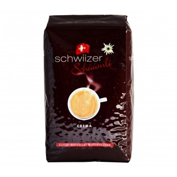 Кофе в зернах Crema, 1 кг, Schwiizer