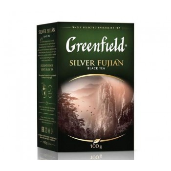 Чай черный листовой Silver Fujian, 100 г, Greenfield