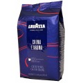 Кофе в зернах Lavazza Crema e Aroma blue, Original, 80% Арабика 20% Робуста, пакет с клапаном 1 кг, Lavazza