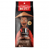 Кофе молотый Mr. Viet "Hazelnut" / Мистер Вьет "Лесной Орех" со вкусом лесного ореха, арабика 99,9%, пакет 200г