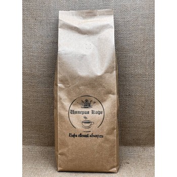 Кофе в зернах Империя Кофе "Эфиопия Гуджи", 100% арабика свежей обжарки, крафтовый пакет с клапаном 1 кг