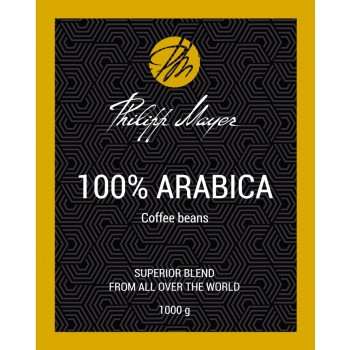 Кофе в зернах PHILIPP MAYER 100% ARABICA