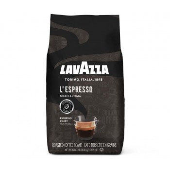 Кофе в зернах Gran Aroma , пакет 1 кг, Lavazza