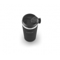 Кружка-термос с вакуумной изоляцией Vacuum Travel Mug, 400 мл, черная, нержавеющая сталь, LaPLAYA