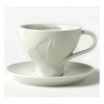 Чашка чайная с блюдцем, слоновая кость, Julius Meinl