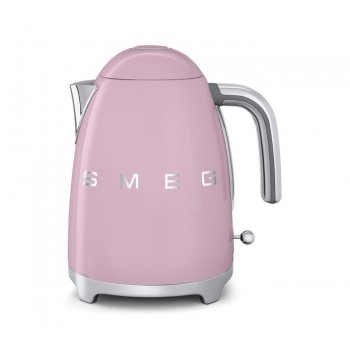 Чайник KLF01PKEU, 1.7 л, розовый, нержавеющая сталь, серия Стиль 50-х г.г., Smeg