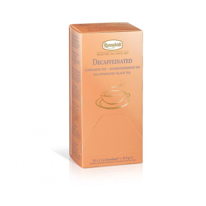 Чай черный Teavelope Декофеинированный, 25 шт. х 1,5 г, Ronnefeldt