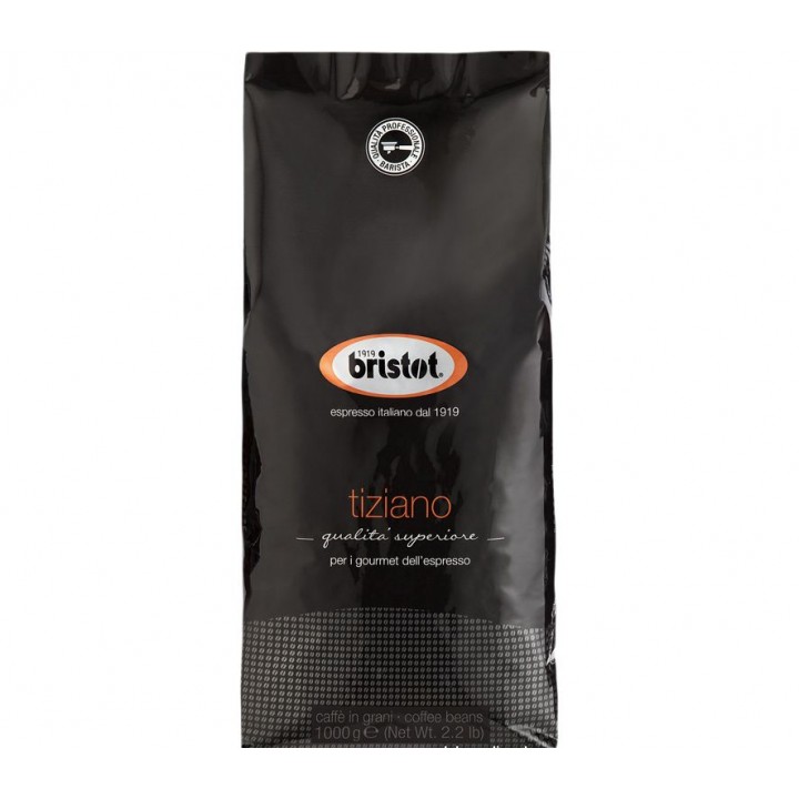 Кофе в зернах Tiziano, 1 кг, Bristot
