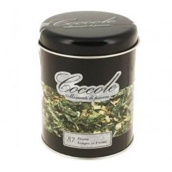 Чай зеленый "Vaniglia" / "Ваниль" 046, ж/б 100 г, Coccole