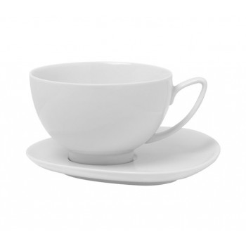Чашка чайная, 470 мл, белая, фарфор, серия SALAM, Guy Degrenne