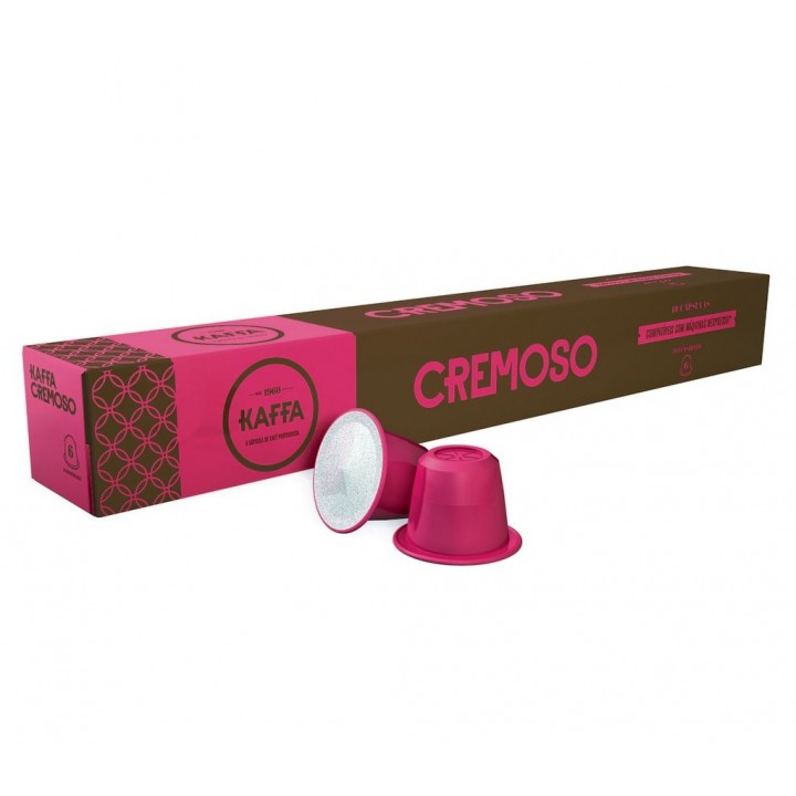 Кофе в капсулах Cremoso, крепость 6, 10 шт. х 5.5 г, Kaffa