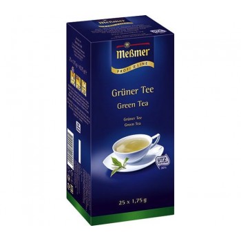 Чай зеленый пакетированный Зеленый чай, 25х1.75 г, Messmer