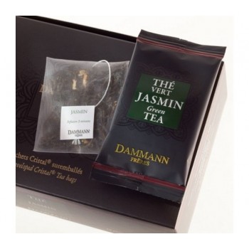 Чай зеленый Жасмин", картонная коробка 2х24 шт., 48 г, Dammann