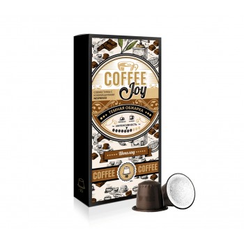 Кофе в капсулах CJ Шоколад, 85% Арабика / 15% Робуста, 10 шт., Coffee Joy