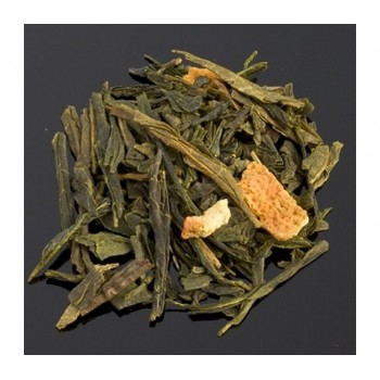 Чай зеленый ароматизированный «Зеленое Солнце»/The Vert Melange Soleil Vert, вак.пакет 1 кг, Dammann