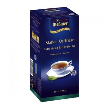 Чай черный пакетированный Восточно-фрисландский, 25х1.75 г, Messmer