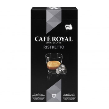 Кофе в капсулах Ristretto (для Nespresso), 10 шт., Cafe Royal