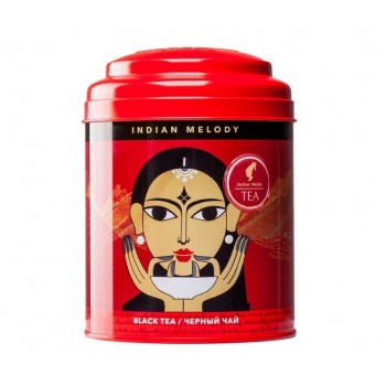 Чай черный Indian Melody / Индийская мелодия, листовой, банка 100 г, Julius Meinl