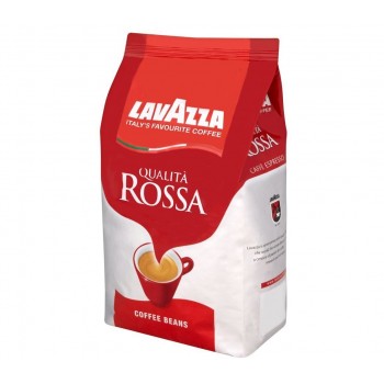 Кофе в зернах Lavazza Qualita Rossa, ORIGINAL, 70% арабика 30% робуста, вакуумный пакет с клапаном 1 кг, Lavazza