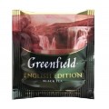 Чай черный English Edition, 100 пакетиков, Greenfield