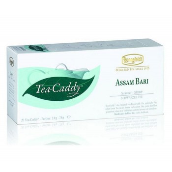 Чай черный для чайника Tea-Caddy Ассам Бари, 20 шт. х 3.9 г, Ronnefeldt