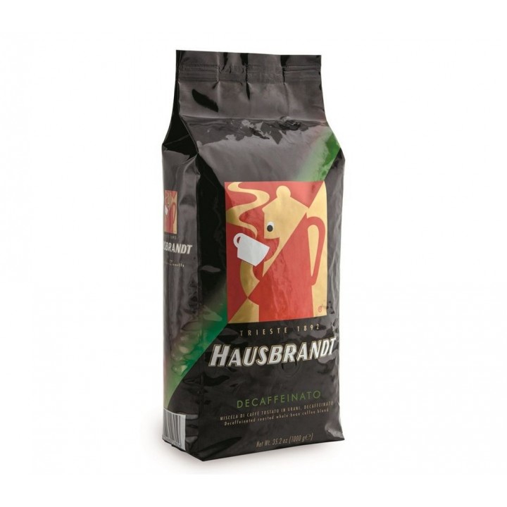 Кофе в зернах Decaffeinato (без кофеина), в/у 1 кг, Hausbrandt
