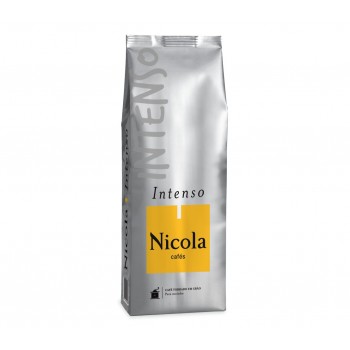 Кофе в зернах INTENSO, пакет 1 кг, Nicola