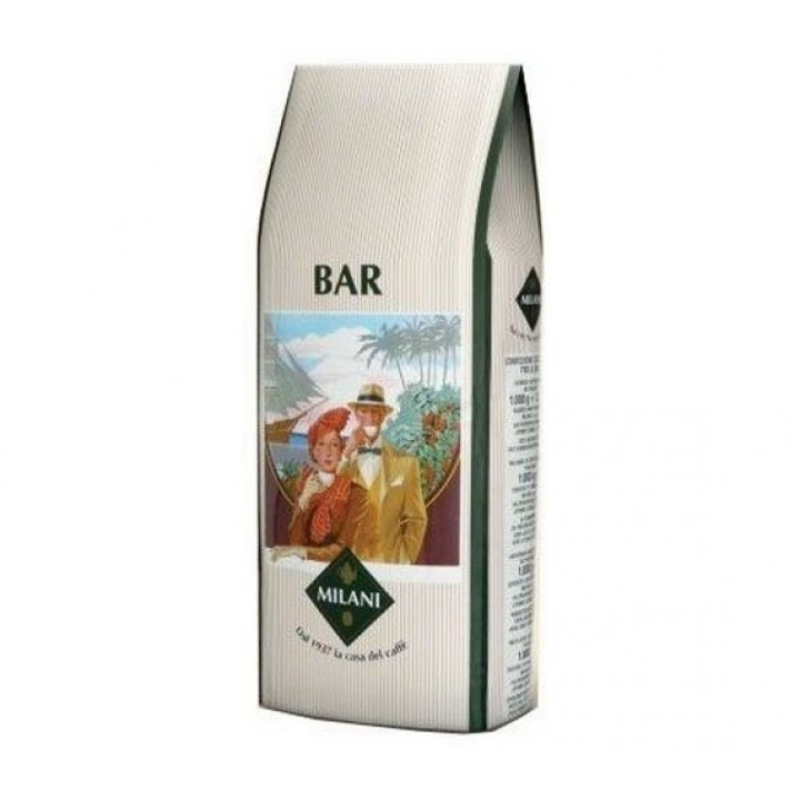 Кофе в зернах GRAN BAR, 100% Арабика, 1 кг, Milani