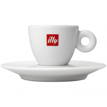 Чашка кофейная с логотипом illy, 60 мл, Illy