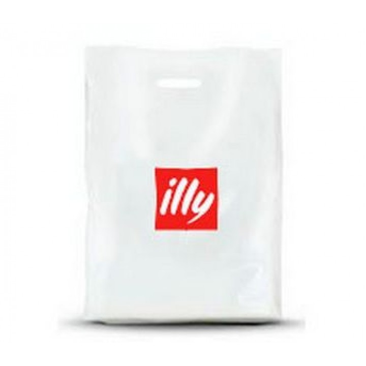 Пакет полиэтиленовый с логотипом, Illy