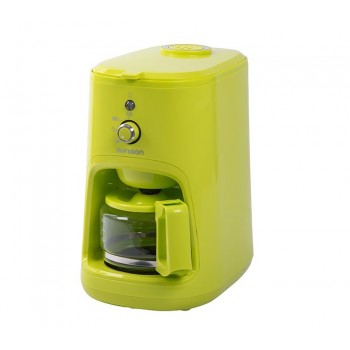 Капельная кофеварка со встроенной кофемолкой CM0400G/GA, зеленая, Oursson