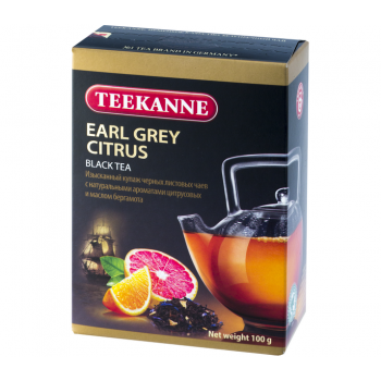 Чай черный Earl Grey Citrus, 100 г, TEEKANNE