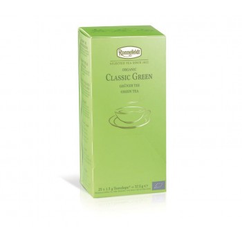 Чай зеленый классический Teavelope, 25 шт. х 1,5 г, Ronnefeldt