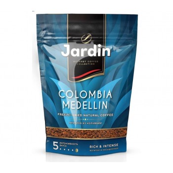 Кофе растворимый Colombia Medellin, пакет 240 г, Jardin