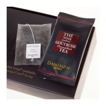 Чай черный Русский вкус, картонная коробка 2х24 шт., 48 г, Dammann