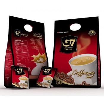 Кофе растворимый G7 3в1, 16 г х 50 стиков, TRUNG NGUYEN