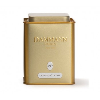 Чай черный ароматизированный Grand Gout Russe «Русский вкус Гранд» №499, жестяная банка 100 г, Dammann