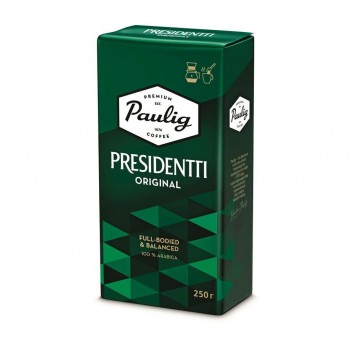 Кофе молотый Presidentti Original, 250 г, Paulig