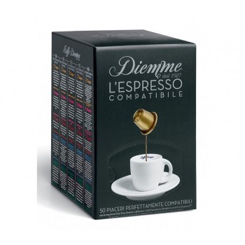 Кофе в капсулах L`espresso Spirito del Salvador, 50 капсул (для Nespresso), Diemme