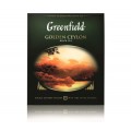 Чай черный Golden Ceylon, 100 пакетиков, Greenfield