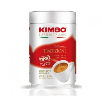 Кофе молотый Antica Export, 250 г, ж/б, KIMBO