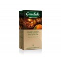 Чай черный Christmas Mystery, 25 пакетиков, Greenfield