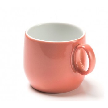 Чашка чайная 220 мл, розовая, фарфор, коллекция Yaka rose, La Maree