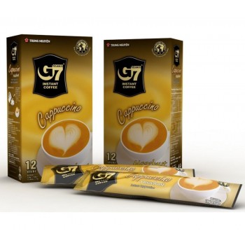 Кофе растворимый G7 Cappuccino Лесной Орех, 18 г х 12 стиков, TRUNG NGUYEN