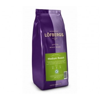 Кофе в зернах Medium Roast, 1 кг, Lofbergs