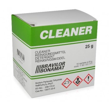 Чистящее средство Cleaner, упаковка из 15 пак. по 25 г, Bravilor Bonamat